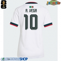 Maglie da calcio Messico Alexis Vega #10 Seconda Maglia Femminile Mondiali 2026  Manica Corta